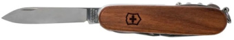 Нож перочинный Victorinox Huntsman Wood (1.3711.63) 91мм 13функц. дерево карт.коробка - купить недорого с доставкой в интернет-магазине