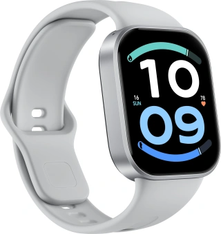 Смарт-часы Xiaomi Redmi Watch 6 Active 1.85" AMOLED корп.серебристый рем.серый (BHR09CXGL) - купить недорого с доставкой в интернет-магазине