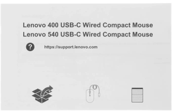 Мышь Lenovo 540 светло-серый оптическая 2400dpi USB2.0 (GY51D20877) - купить недорого с доставкой в интернет-магазине