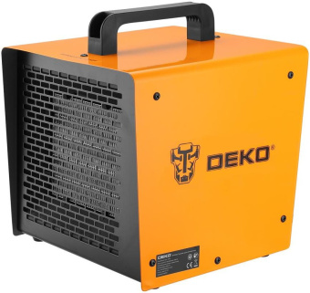 Тепловая пушка электрическая Deko DKIH3300 3300Вт желтый/черный - купить недорого с доставкой в интернет-магазине