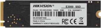 Накопитель SSD Hikvision PCIe 3.0 x4 1TB HS-SSD-E3000/1024G HS-SSD-E3000/1024G Hiksemi E3000 M.2 2280 - купить недорого с доставкой в интернет-магазине