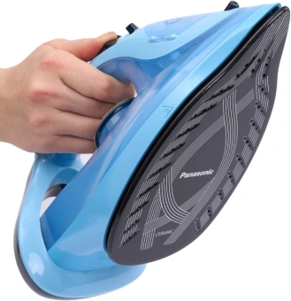 Утюг Panasonic NI-M343VTW 2400Вт синий - купить недорого с доставкой в интернет-магазине