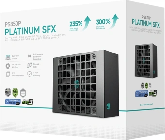 Блок питания Deepcool SFX 850W PS850P (20+4pin) APFC 90mm fan 8xSATA Cab Manag RTL - купить недорого с доставкой в интернет-магазине