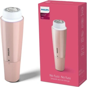 Бритва роторная Philips Series 5000 BRR454/00 реж.эл.:1 питан.:бат.AA розовый - купить недорого с доставкой в интернет-магазине