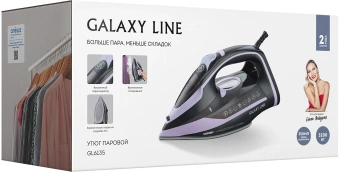 Утюг Galaxy Line GL 6135 3200Вт черный - купить недорого с доставкой в интернет-магазине