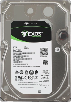 Жесткий диск Seagate SAS 3.0 8TB ST8000NM018B Exos 7E10 (7200rpm) 256Mb 3.5" - купить недорого с доставкой в интернет-магазине