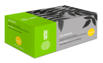 Картридж лазерный Cactus CS-PH3260X 106R02782 черный набор двойная упак. (6000стр.) для Xerox Ph 3052/3052NI/3260 - купить недорого с доставкой в интернет-магазине