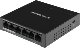 Коммутатор Mercusys MS106P (L2) 6x100Мбит/с 4PoE+ 67W неуправляемый - купить недорого с доставкой в интернет-магазине