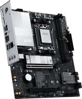 Материнская плата MSI PRO B850M-G SocketAM5 AMD B850 2xDDR5 mATX AC`97 8ch(7.1) 5Gigabit RAID+HDMI+DP - купить недорого с доставкой в интернет-магазине