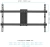 Кронштейн для телевизора Kromax CORBEL-10 титан 22"-75" макс.32кг настенный поворот и наклон - купить недорого с доставкой в интернет-магазине