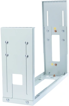 Кронштейн телекоммуникационный Cabeus NC-3U настен. регул.глуб. 3U 19" 450мм нагр.:15кг серый - купить недорого с доставкой в интернет-магазине