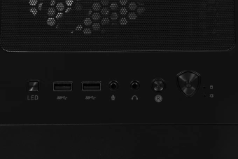 Корпус MSI MAG Forge 120A черный без БП ATX 2x120mm 2xUSB3.0 audio bott PSU - купить недорого с доставкой в интернет-магазине