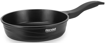 Сковорода Rondell Walzer RDA-768 круглая 26см покрытие: TriTitan ручка несъемная (без крышки) черный - купить недорого с доставкой в интернет-магазине
