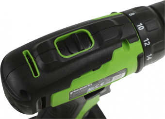 Дрель-шуруповерт Greenworks GD24DD35 аккум. патрон:быстрозажимной (3704007) - купить недорого с доставкой в интернет-магазине