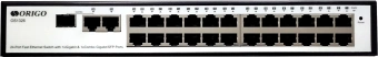 Коммутатор Origo OS1326 OS1326/A1A (L2) 24x100Мбит/с 1x1Гбит/с 1xКомбо(1000BASE-T/SFP) 1SFP настраиваемый - купить недорого с доставкой в интернет-магазине