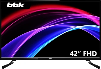 Телевизор LED BBK 42" 42LEM-1016/FTS2C (B) черный FULL HD 60Hz DVB-T2 DVB-C DVB-S2 USB (RUS) - купить недорого с доставкой в интернет-магазине