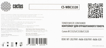 Бункер Cactus CS-WBC3320 (WT-202/FM1-A606-030/FM1-A606-020) для Canon iR C3325i/C3330i/C3320 - купить недорого с доставкой в интернет-магазине