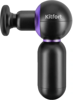 Массажер Kitfort КТ-2987 60Вт черный/фиолетовый - купить недорого с доставкой в интернет-магазине
