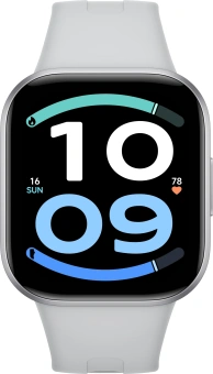 Смарт-часы Xiaomi Redmi Watch 6 Active 1.85" AMOLED корп.серебристый рем.серый (BHR09CXGL) - купить недорого с доставкой в интернет-магазине