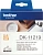 Картридж ленточный Brother DK11219 черный на белом 12 для Brother QL-5X0, QL-7X00, QL-8X0, QL-10X0, QL-1X10