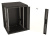 Шкаф коммутационный Hyperline (TWB-0645-GP-RAL9004) настенный 6U 600x450мм пер.дв.стекл 60кг черный IP20 сталь - купить недорого с доставкой в интернет-магазине