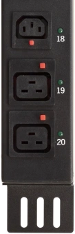Блок распределения питания Powercom PDU-16AVMS20-18C13-2C19 - купить недорого с доставкой в интернет-магазине