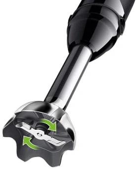 Блендер погружной Braun MultiQuick 5 Pro MQ55001MBK 1000Вт черный/серебристый - купить недорого с доставкой в интернет-магазине