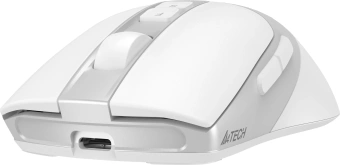 Мышь A4Tech Fstyler FB50CS Plus белый оптическая 3200dpi silent беспров. BT/Radio USB 7but - купить недорого с доставкой в интернет-магазине