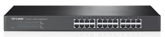 Коммутатор TP-Link TL-SF1024 (L2) 24x100Мбит/с неуправляемый - купить недорого с доставкой в интернет-магазине