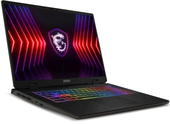 Ноутбук MSI Sword 17 HX B13VEKG-200XRU Core i7 13700HX 16Gb SSD512Gb NVIDIA GeForce RTX4050 6Gb 17" IPS FHD+ (1920x1200) FreeDOS grey space WiFi BT Cam (9S7-17T214-200) - купить недорого с доставкой в интернет-магазине