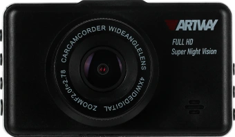 Видеорегистратор Artway AV-396 Super Night Vision черный 2Mpix 1080x1920 1080i 170гр. - купить недорого с доставкой в интернет-магазине