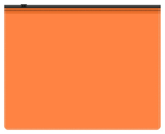 Папка на молнии ZIP Бюрократ Double Neon DNEBPM5AORBL A5 полипропилен 0.15мм оранжевый цвет молнии черный - купить недорого с доставкой в интернет-магазине
