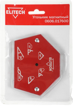 Магнитный угольник Elitech 0606.017600 (195310) - купить недорого с доставкой в интернет-магазине