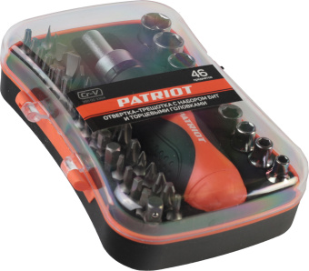 Набор головок Patriot SPS-46 46 предметов (жесткий кейс) - купить недорого с доставкой в интернет-магазине