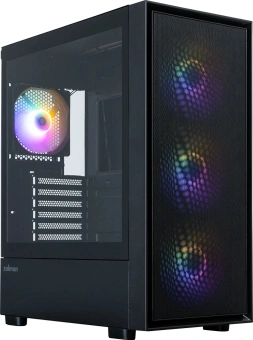 Корпус Zalman S6 черный без БП ATX 8x120mm 5x140mm 1xUSB2.0 1xUSB3.0 audio bott PSU - купить недорого с доставкой в интернет-магазине
