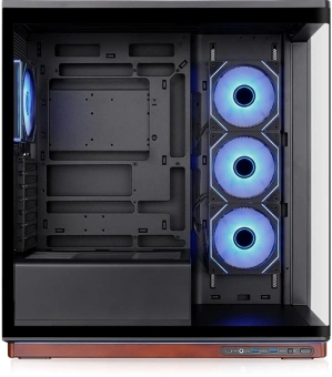 Корпус Thermaltake Stage 500 TG черный без БП E-ATX audio bott PSU - купить недорого с доставкой в интернет-магазине