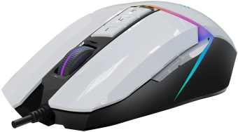Мышь A4Tech Bloody W60 Max белый оптическая 10000dpi USB 10but (W60 MAX (PANDA WHITE)) - купить недорого с доставкой в интернет-магазине