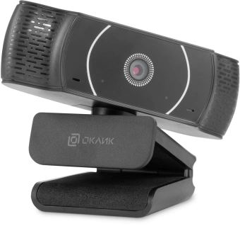 Камера Web Оклик OK-C016HD черный 1Mpix (1280x720) USB2.0 с микрофоном - купить недорого с доставкой в интернет-магазине