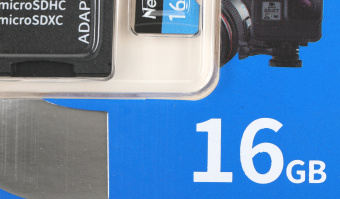 Флеш карта microSDHC 16GB Netac NT02P500STN-016G-R P500 + adapter - купить недорого с доставкой в интернет-магазине