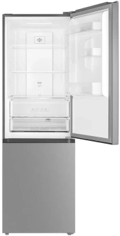 Холодильник Weissgauff WRK 185 Total NoFrost Inverter Inox 2-хкамерн. нержавеющая сталь инвертер - купить недорого с доставкой в интернет-магазине