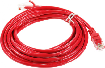 Патч-корд Premier PP12-3M/R 1000Гбит/с UTP 4 пары cat.5E CCA molded 3м красный RJ-45 (m)-RJ-45 (m) - купить недорого с доставкой в интернет-магазине