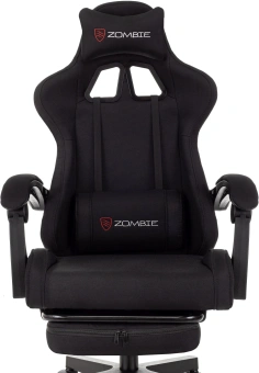 Кресло игровое Zombie Shadow черный Neo Black с подголов. крестов. пластик подст.для ног пластик черный - купить недорого с доставкой в интернет-магазине