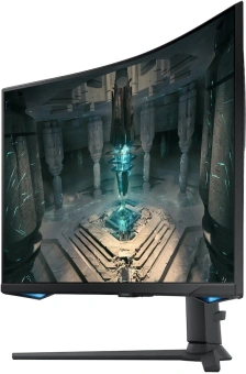 Монитор Samsung 31.5" Odyssey G6 S32BG650EUXEN черный VA LED 16:9 HDMI полуматовая HAS Piv 2500:1 350cd 178гр/178гр 2560x1440 240Hz FreeSync Premium Pro DP 2K USB 7.4кг - купить недорого с доставкой в интернет-магазине