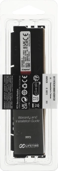 Память DDR5 8GB 5600MHz Kingston KF556C36BBE-8 Fury Beast Black RTL Gaming PC5-44800 CL36 DIMM 288-pin 1.25В single rank с радиатором Ret - купить недорого с доставкой в интернет-магазине