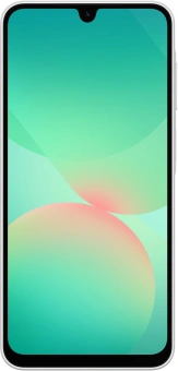 Смартфон Samsung SM-A266B Galaxy A26 5G 128Gb 6Gb белый моноблок 3G 4G 2Sim 6.7" 1080x2340 Android 15 50Mpix 802.11 a/b/g/n/ac NFC GPS GSM900/1800 GSM1900 Protect microSD max2048Gb - купить недорого с доставкой в интернет-магазине