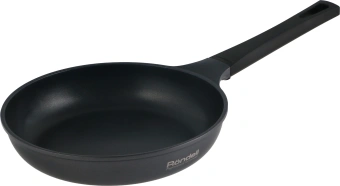 Сковорода Rondell Baselard RDA-2003 круглая 26см покрытие: Xylan Plus ручка несъемная (без крышки) темно-серый - купить недорого с доставкой в интернет-магазине