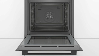 Духовой шкаф Электрический Bosch HBA530BB0S черный/серебристый - купить недорого с доставкой в интернет-магазине