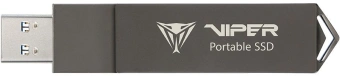 Накопитель SSD Patriot USB3.2 Gen2 1TB PVP301TB28UDG PVP30 Viper черный - купить недорого с доставкой в интернет-магазине