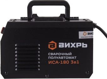 Сварочный полуавтомат Вихрь ИСА-180 3в1 инвертор FLUX, MMA,TIG-Lift 4.8кВт - купить недорого с доставкой в интернет-магазине