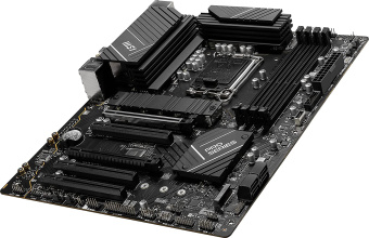 Материнская плата MSI PRO B760-P WIFI DDR4 Soc-1700 Intel B760 4xDDR4 ATX AC`97 8ch(7.1) 2.5Gg+HDMI+DP - купить недорого с доставкой в интернет-магазине
